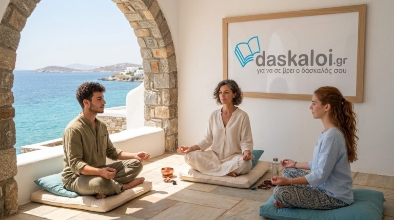 Ιδιαίτερα μαθήματα διαλογισμού ή group - δάσκαλοι online διαδικτυακά ή κατ οίκον