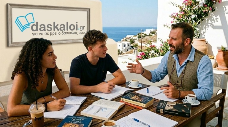 Ιδιαίτερα μαθήματα λογοτεχνίας ή group - δάσκαλοι online διαδικτυακά ή κατ οίκον