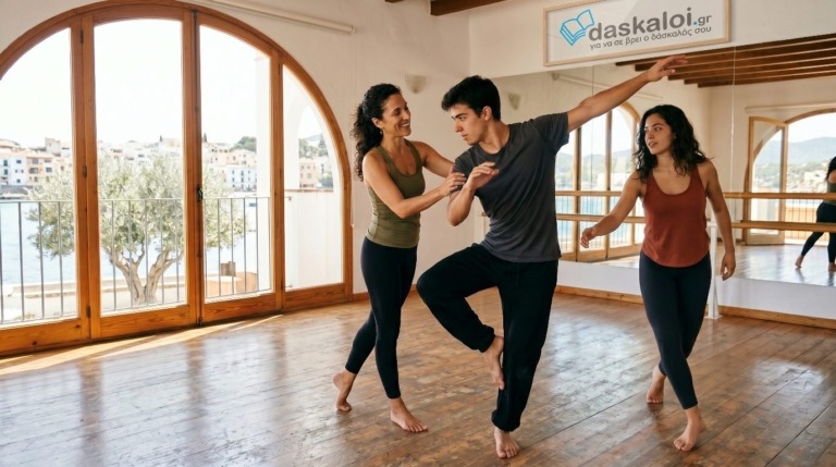 Ιδιαίτερα μαθήματα μοντέρνου χορού ή group - δάσκαλοι online διαδικτυακά ή κατ οίκον