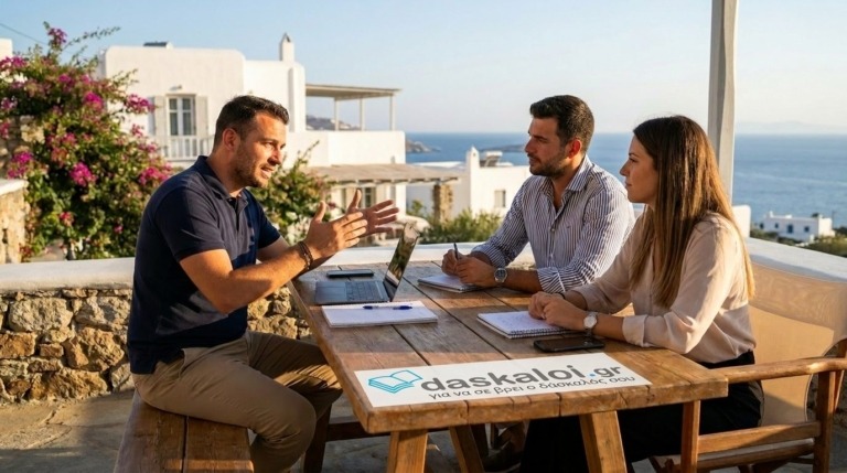 Ιδιαίτερα μαθήματα πωλήσεων ή group - δάσκαλοι online διαδικτυακά ή κατ οίκον