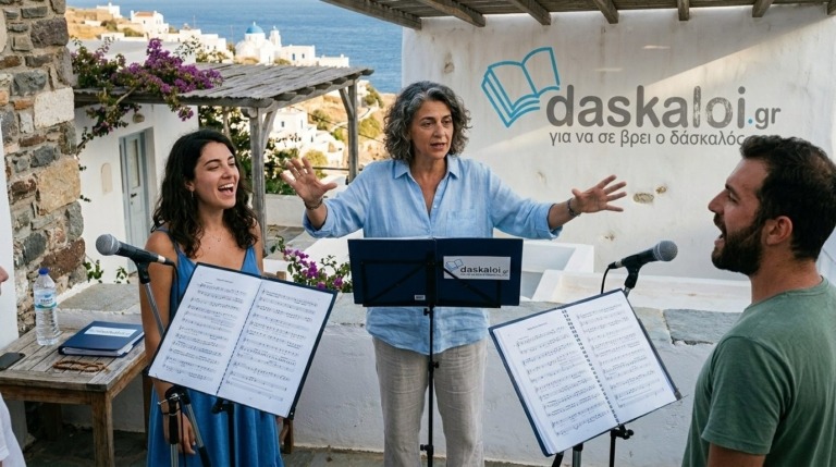 Ιδιαίτερα μαθήματα πολυφωνικού τραγουδιού ή group - δάσκαλοι online διαδικτυακά ή κατ οίκον