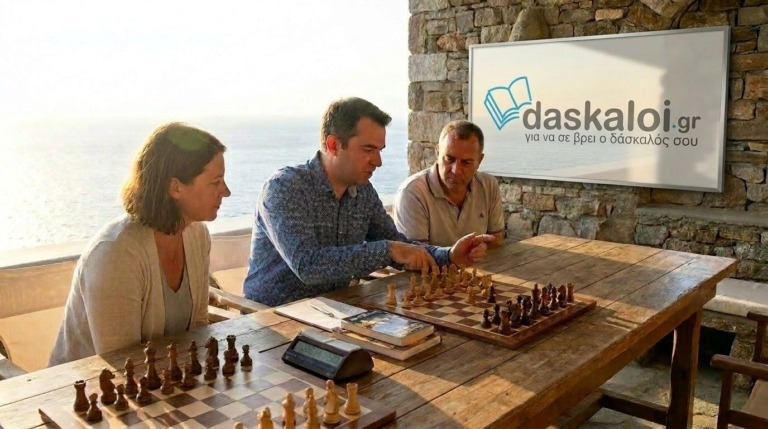 Ιδιαίτερα μαθήματα σκακιού ή group - δάσκαλοι online διαδικτυακά ή κατ οίκον