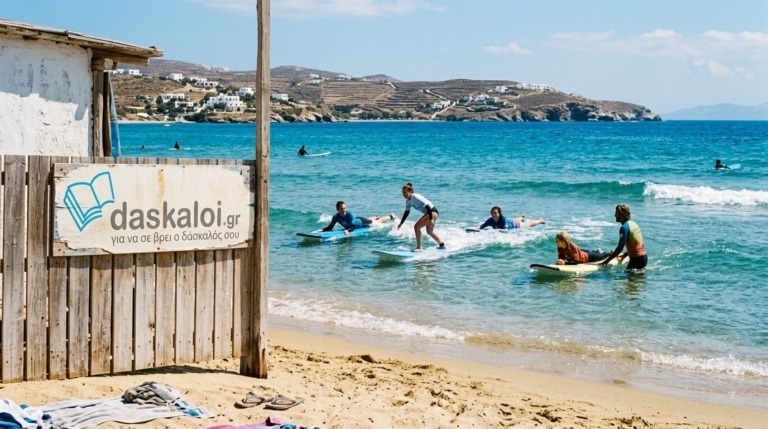 Ιδιαίτερα μαθήματα surfing / σερφ ή group - δάσκαλοι online διαδικτυακά ή κατ οίκον