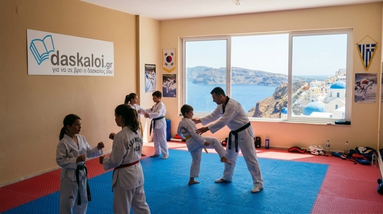 Ιδιαίτερα μαθήματα taekwondo ή group - δάσκαλοι online διαδικτυακά ή κατ οίκον