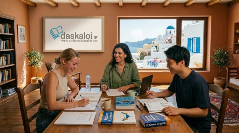 Μαθήματα ελληνικών για ξένους και ομογενείς - Greek as a Foreign Language