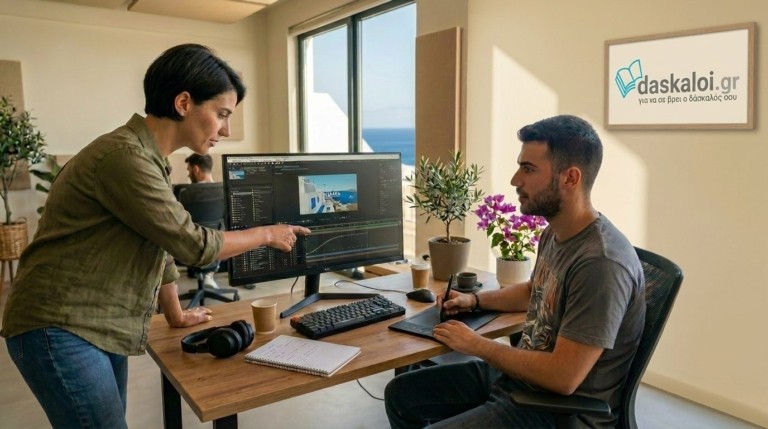 Ιδιαίτερα μαθήματα After Effects ή group - δάσκαλοι online διαδικτυακά ή κατ οίκον