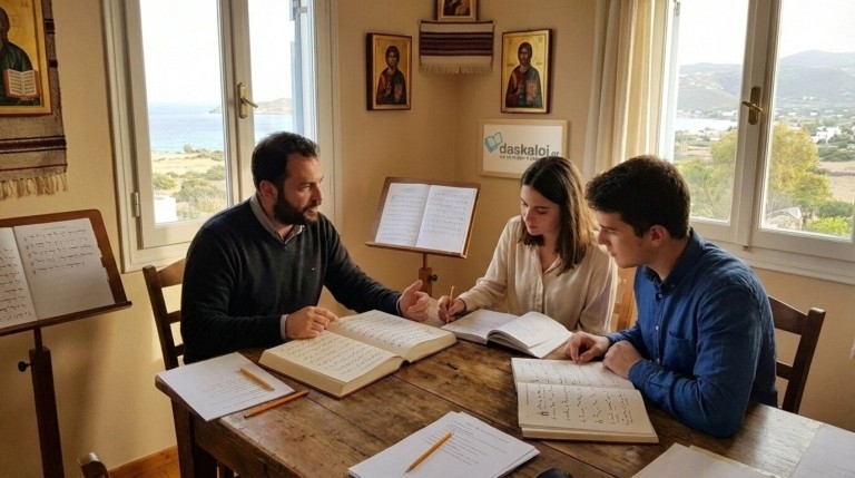 μαθήματα βυζαντινής μουσικής - δασκαλοι online ή δια ζώσης, καθηγητες ψαλτικης