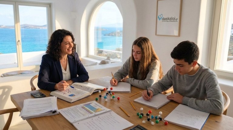 Ιδιαίτερα μαθήματα χημείας ή ομαδικά για γυμνάσιο, λύκειο, ΕΠΑΛ, πανελλήνιες online ή κατ' οίκον