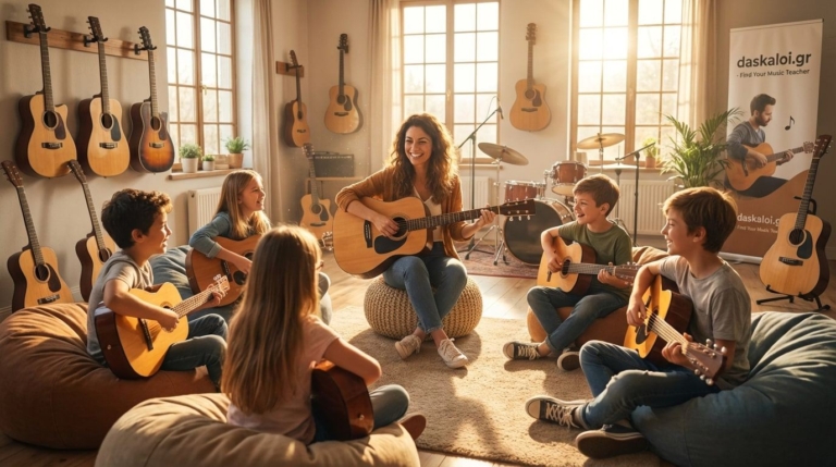 Μαθήματα κιθάρας ιδιαίτερα δάσκαλοι, δασκαλα κιθαρας για παιδιά και ενήλικες