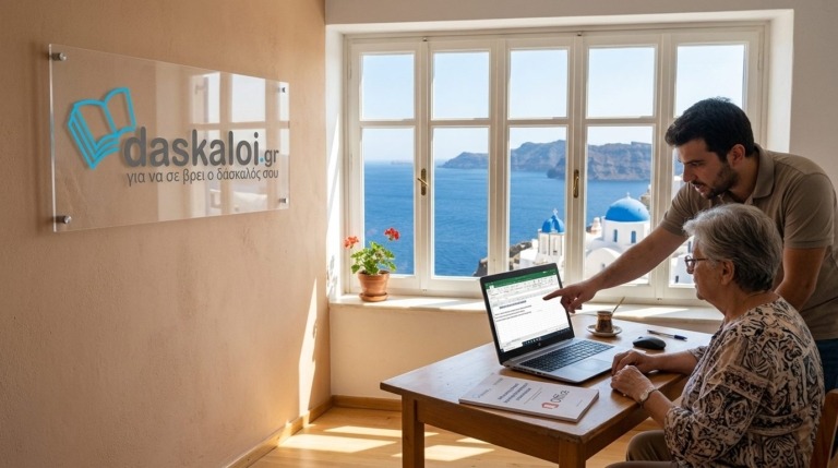 Ιδιαίτερα μαθήματα Microsoft Office ή group - δάσκαλοι online διαδικτυακά ή κατ οίκον